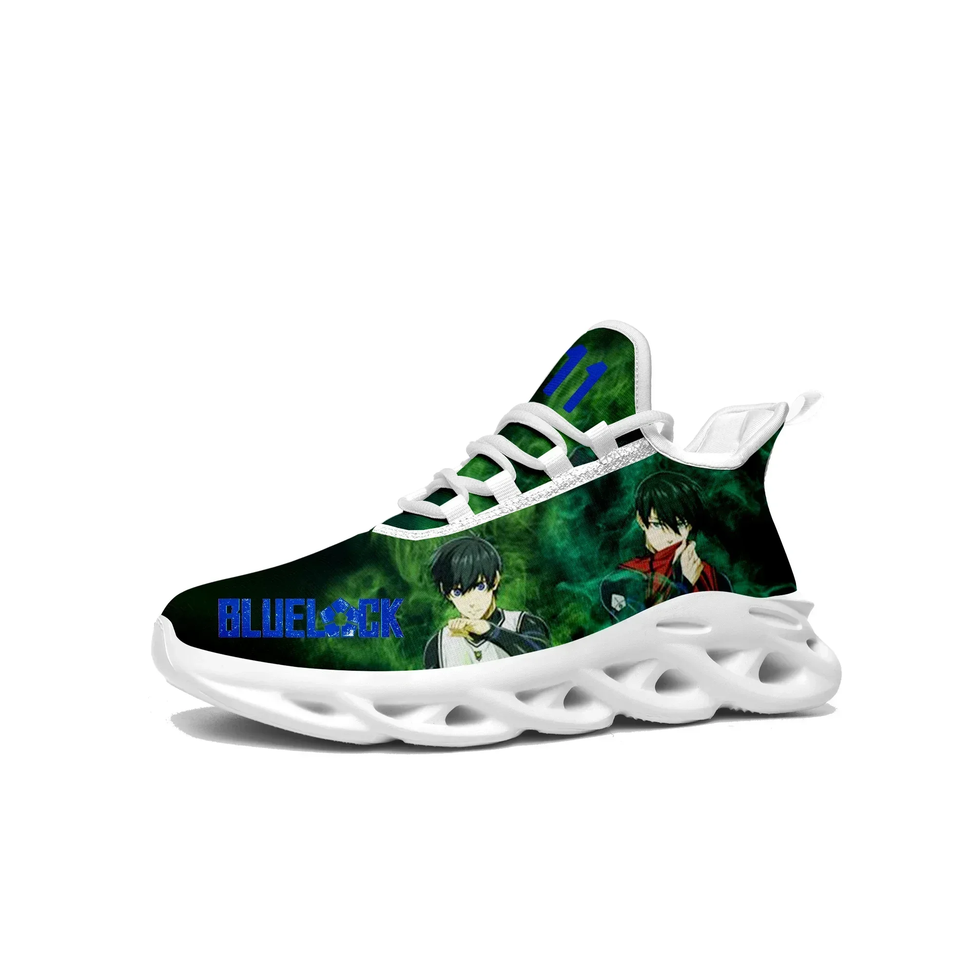 Running Gear Ladies - Blue Lock Flats Sneakers Mens Womens
