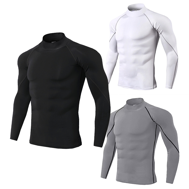 Running Gear Winter - 3 Colors Men High Neck Long