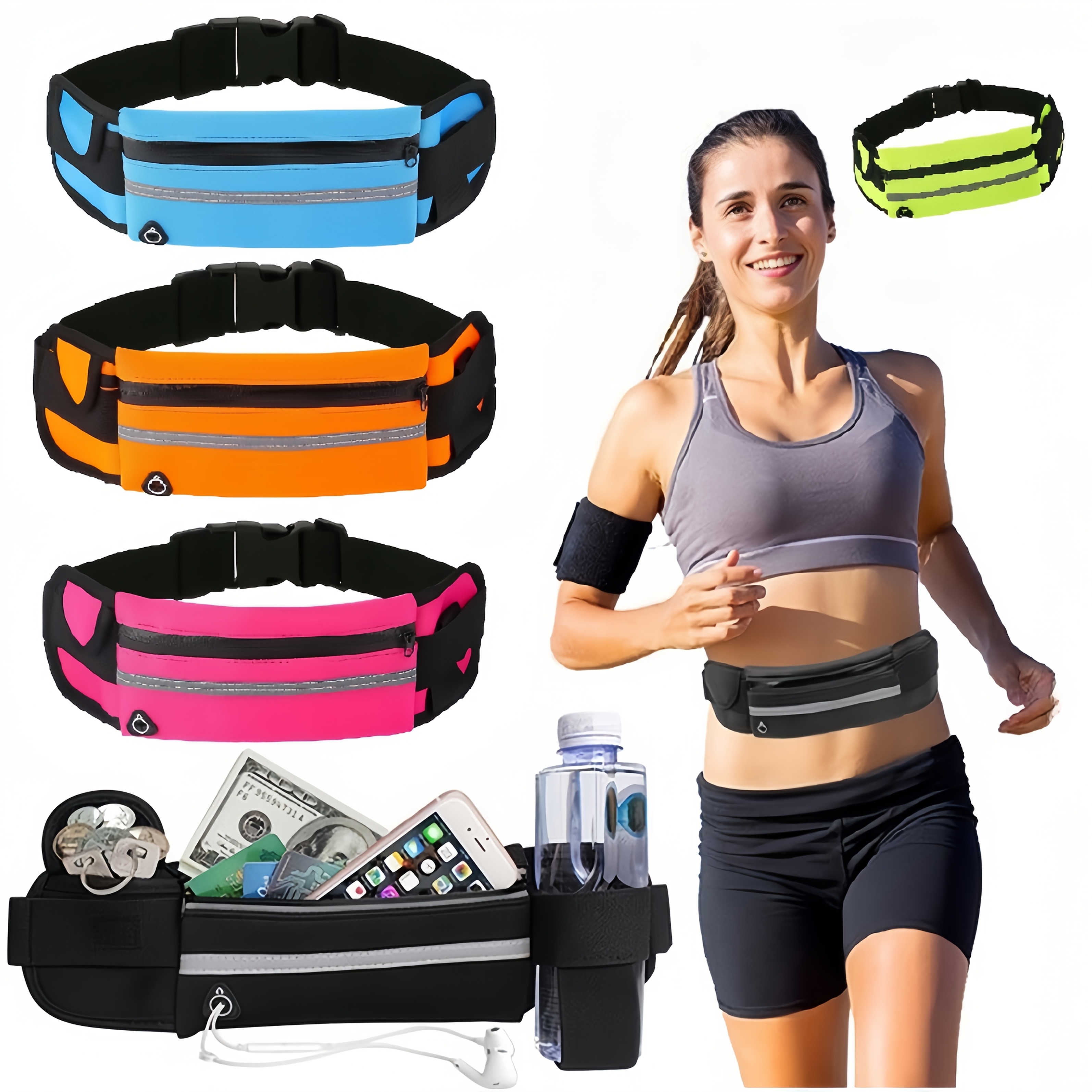 Running Gear Holder - Outdoor cycling and running must bring