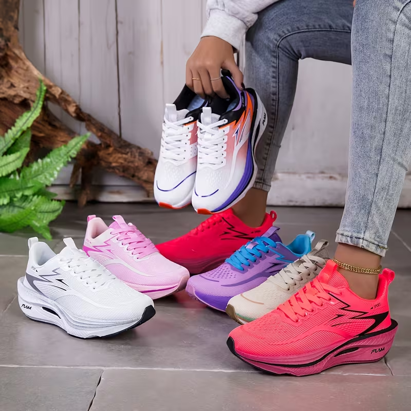 Running Gear Ladies - 2026 Women's Sneakers Breathable Knitted Mesh