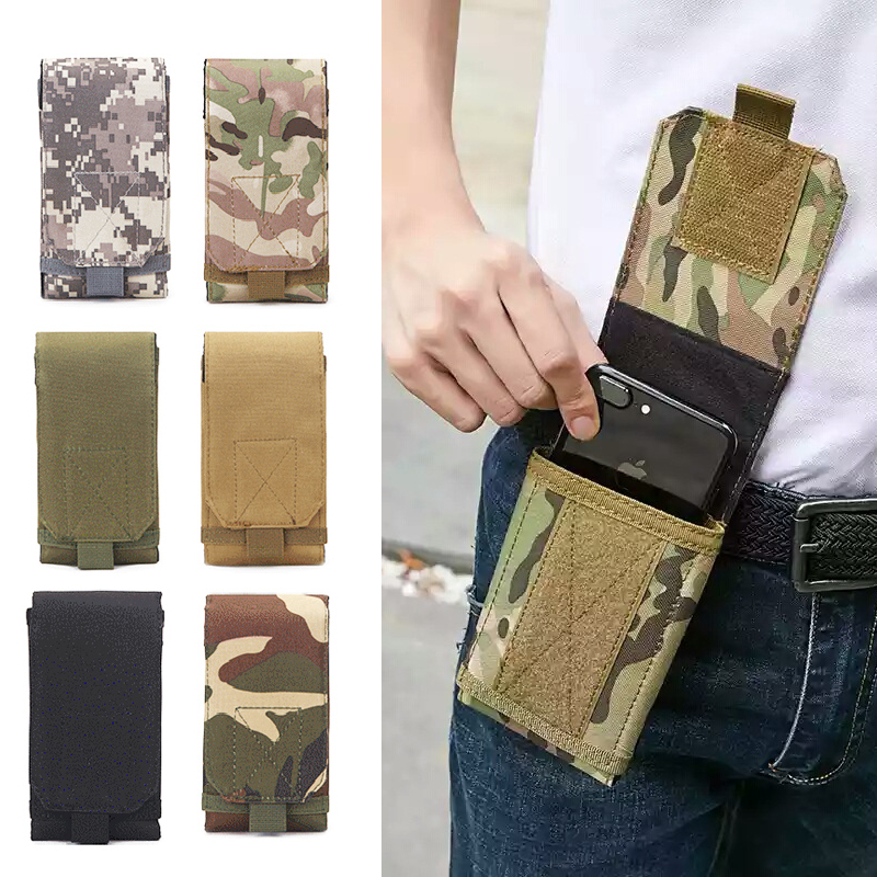 Running Gear Organizer - 6 Inch Tactical Camo Cell Phone