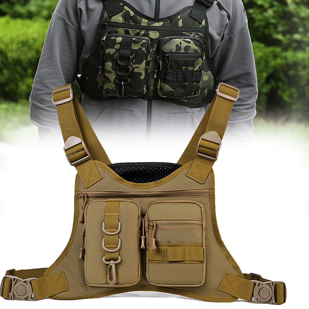 Running Gear Holder - Tactical Molle Front Chest Rig Vest