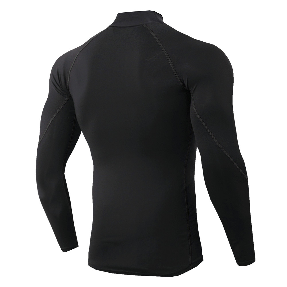 3 Colors Men High Neck Long Sl - Running Gear Winter avis et prix