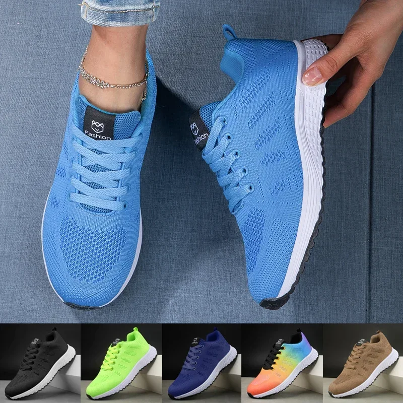 Women's Sneakers Breathable Kn - Running Gear Ladies avis et prix