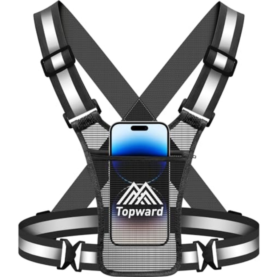 Topward Running Vest Chest Pho - Running Gear Holder avis et prix