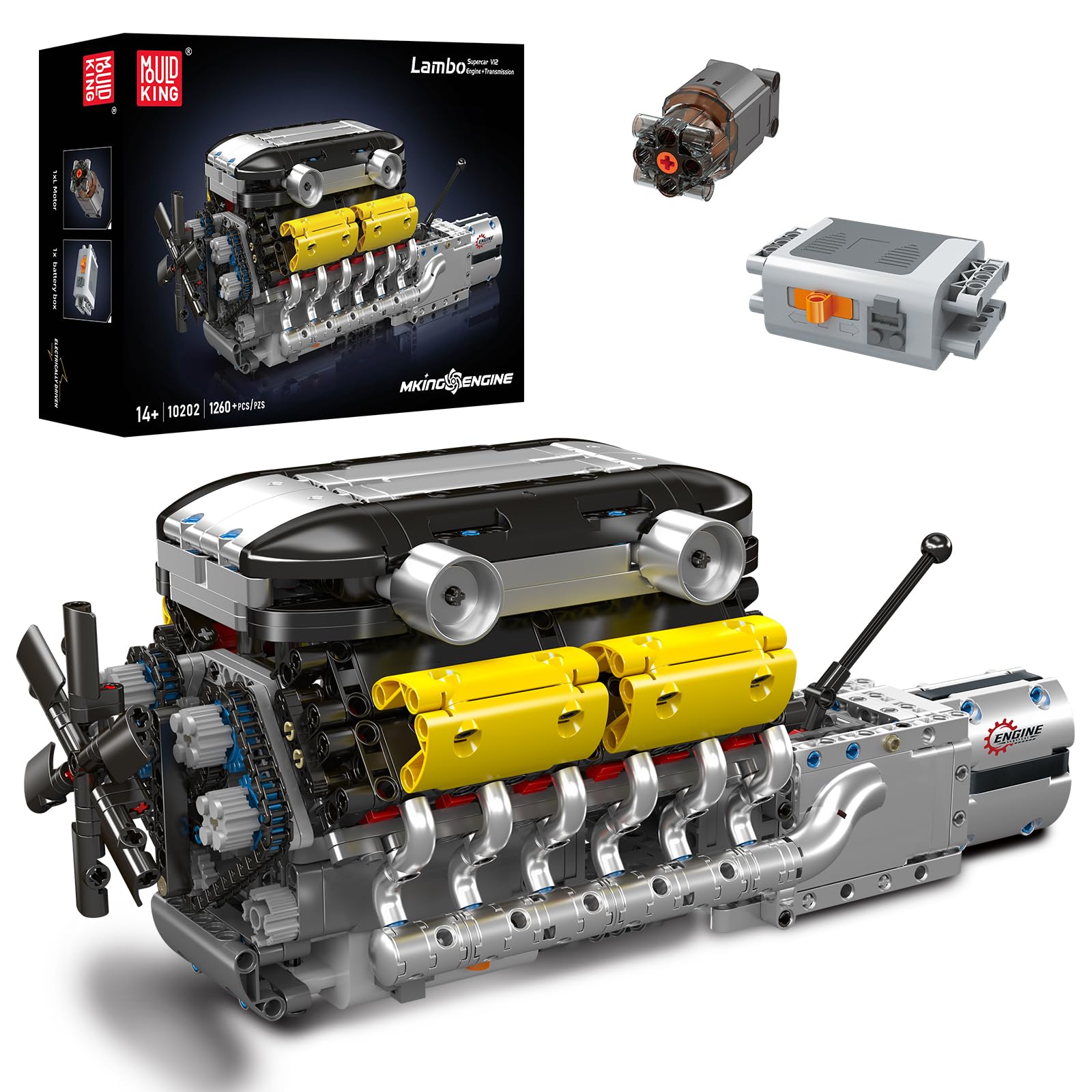 V12 Engine Model kit That Runs - Running Gear Engine avis et prix