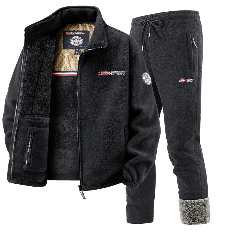 Mens Winter Fleece Tracksuit S - Running Gear Winter avis et prix