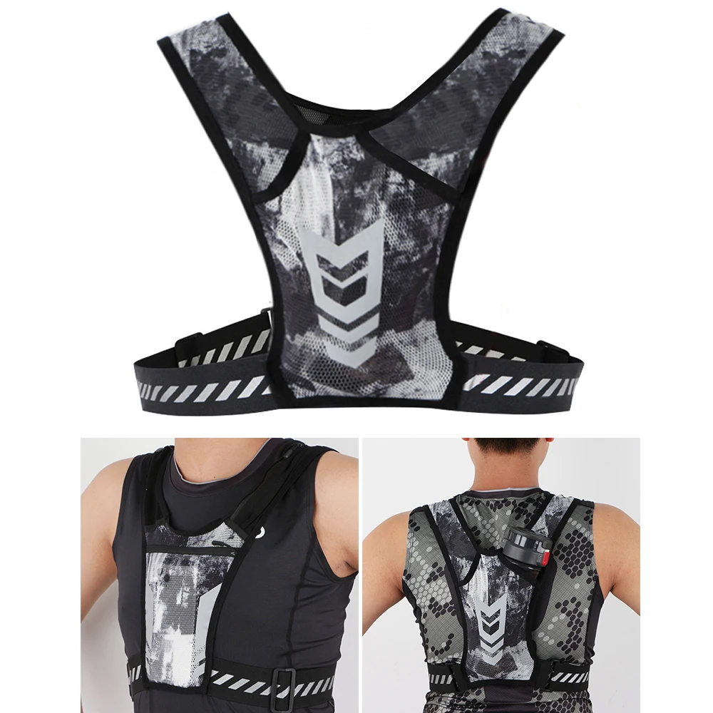 Reflective Running Vest with P - Running Gear Cool avis et prix