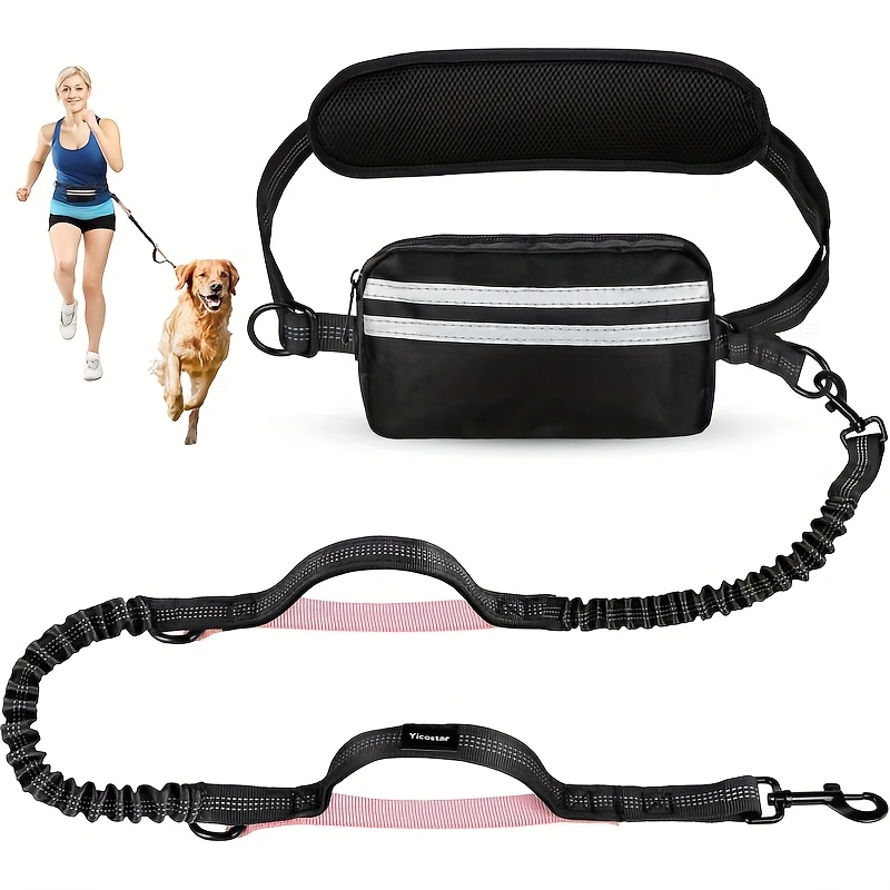 Hands-Free Dog Leash, Waist Ba - Running Gear Organizer avis et prix