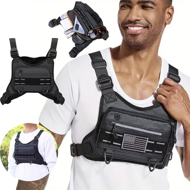 Outdoor Chest Bag For Men Fron - Running Gear Holder avis et prix