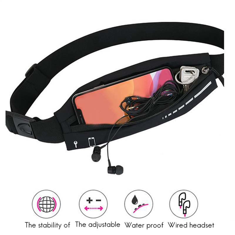 NEW-5X Running Belt For Women  - Running Gear Holder avis et prix