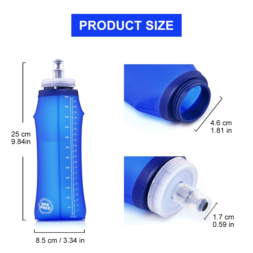 Widesea Camping 600ml Soft Wat - Running Gear Organizer avis et prix
