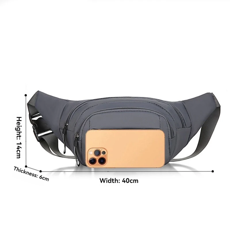 Men Canvas Fit Waistpack Mobil - Running Gear Organizer avis et prix