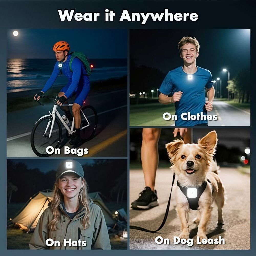 Rechargeable Outdoor Night Run - Running Gear On avis et prix
