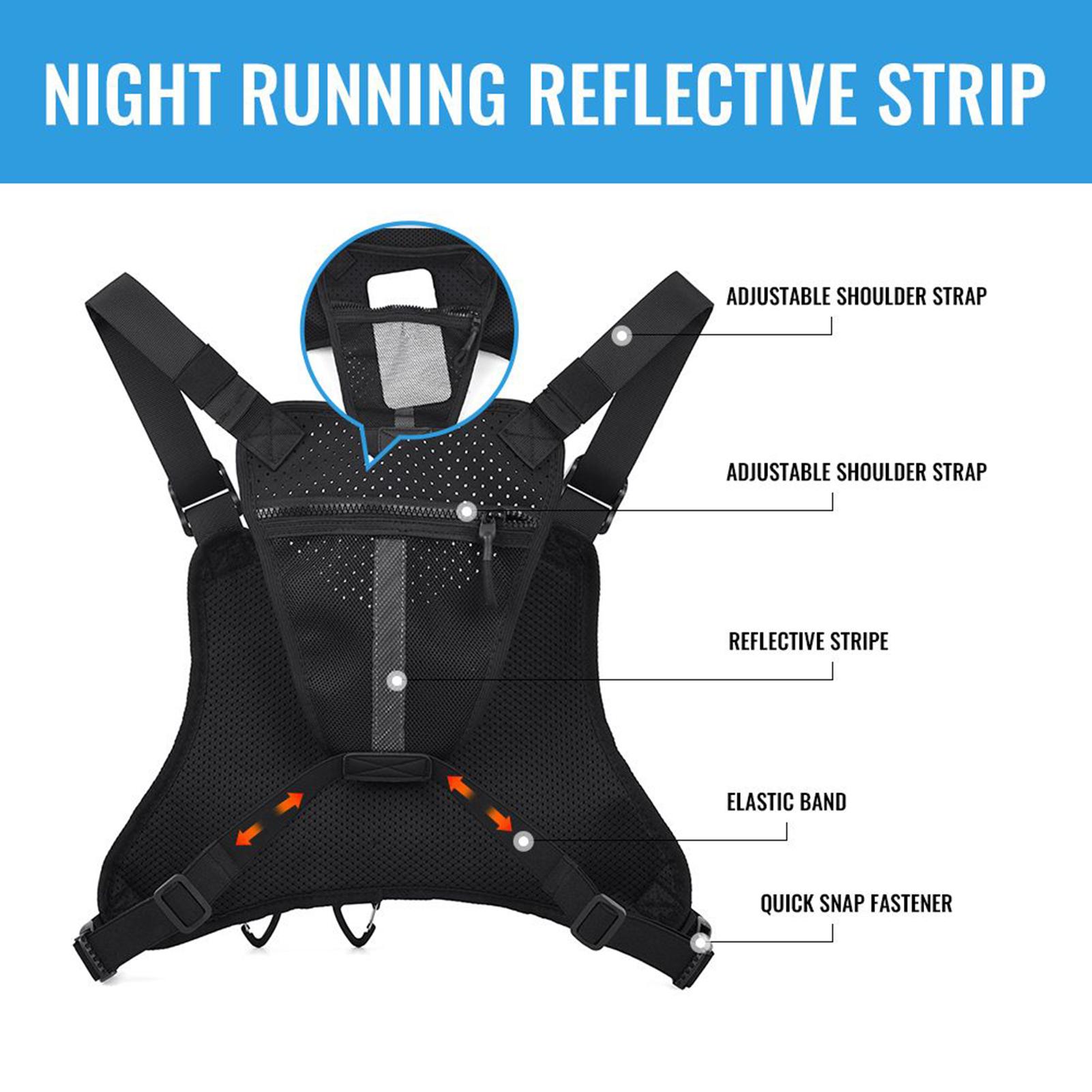 Running Chest Bag Running Vest - Running Gear Holder avis et prix