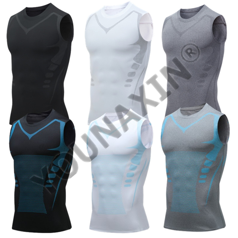 3 Pieces Men's Sleeveless T-Sh - Running Gear Winter avis et prix