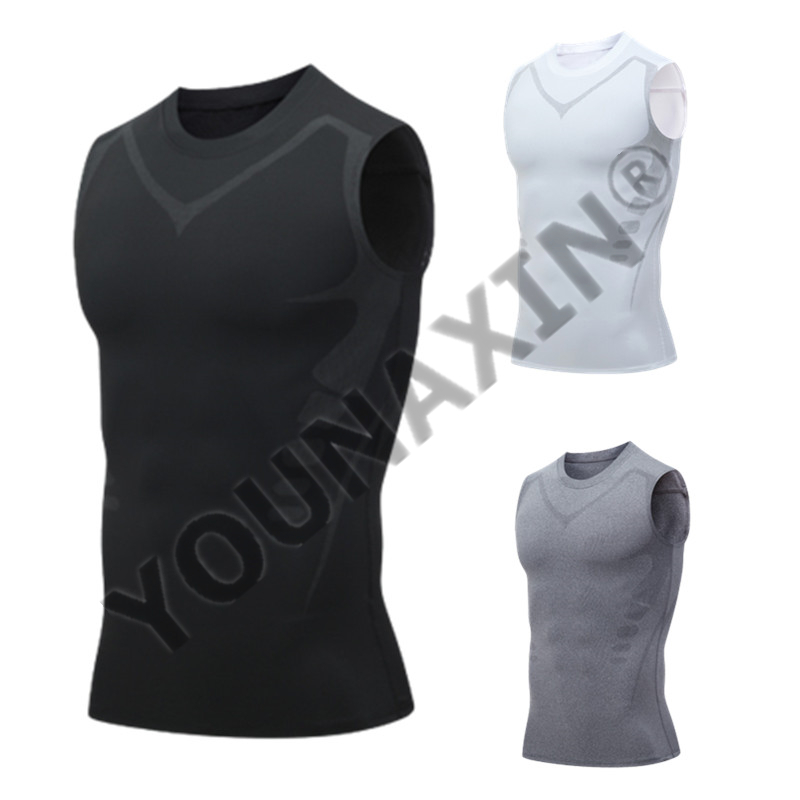 3 Pieces Men's Sleeveless T-Sh - Running Gear Winter avis et prix