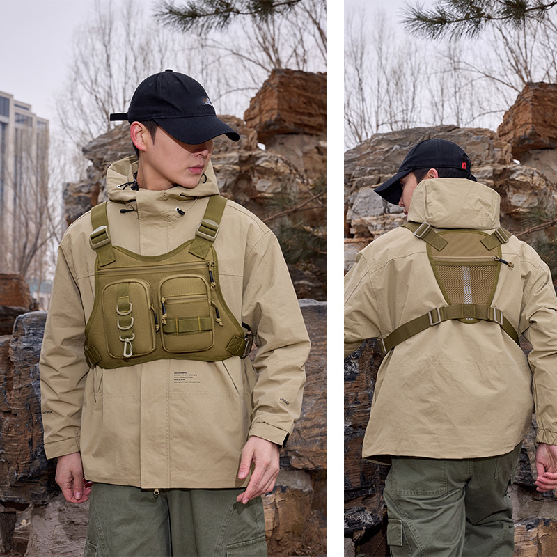 Tactical Molle Front Chest Rig - Running Gear Holder avis et prix