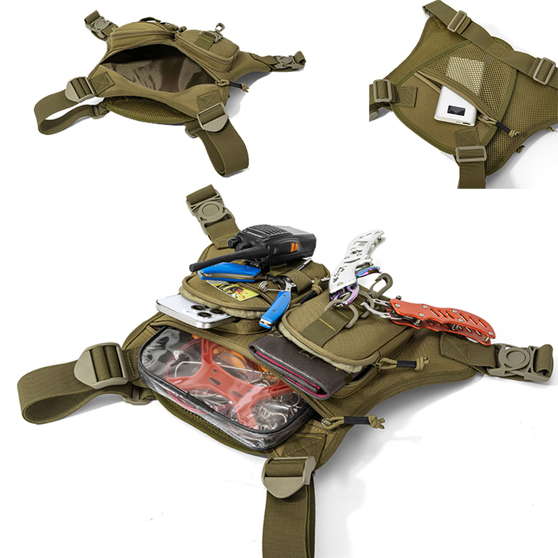 Tactical Molle Front Chest Rig - Running Gear Holder avis et prix