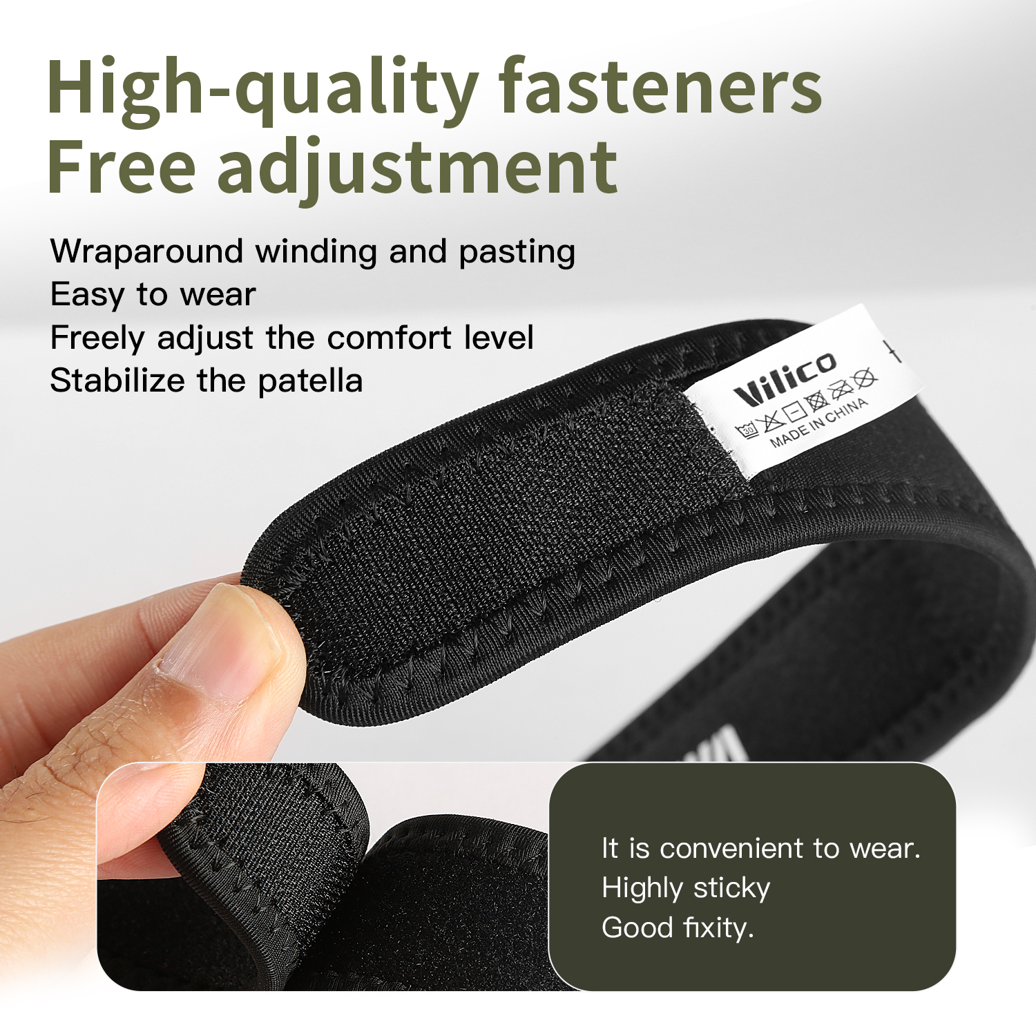 1PC Patella Kneecap Band Silic - Running Gear Cool avis et prix