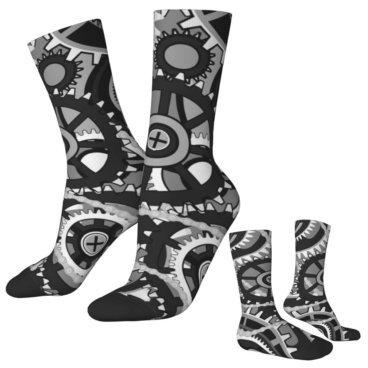 Gears Vintage Wheels Stockings - Running Gear Gifts For Women avis et prix
